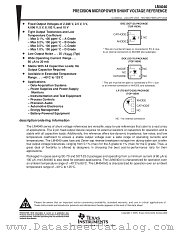 LM4040B82IDBZT datasheet pdf Texas Instruments
