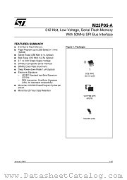 M25P05-AVMN6 datasheet pdf ST Microelectronics