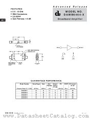 DAMB6464-X datasheet pdf DAICO Industries