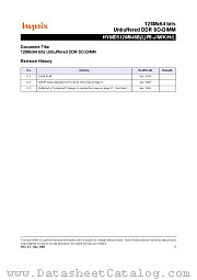 HYMD512M646B(L)FS8-J datasheet pdf Hynix Semiconductor