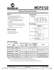 MCP2122 datasheet pdf Microchip
