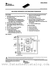 SN65LVDM320DGG datasheet pdf Texas Instruments