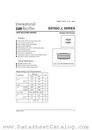 SD703C16S20L datasheet pdf International Rectifier