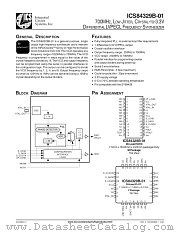 ICS84329B-01 datasheet pdf Texas Instruments