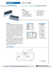PT6362C datasheet pdf Texas Instruments