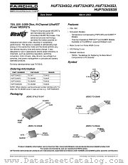 HUF75343S3ST datasheet pdf Fairchild Semiconductor
