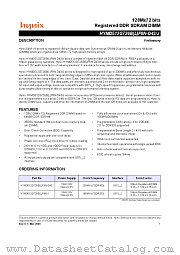 HYMD512G726B(L)F8N-J datasheet pdf Hynix Semiconductor