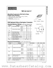 TIP116TU datasheet pdf Fairchild Semiconductor