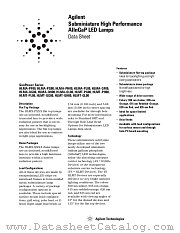 HLMT-QH00-T0021 datasheet pdf Agilent (Hewlett-Packard)