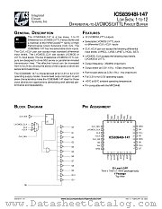 ICS83948I-147 datasheet pdf Texas Instruments