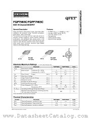 FQP7N65C datasheet pdf Fairchild Semiconductor