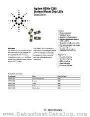 HSMS-C265 datasheet pdf Agilent (Hewlett-Packard)