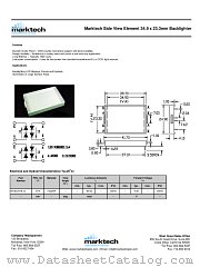 MTBL2418-G datasheet pdf Marktech Optoelectronics