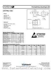 LP377PBL1-60G datasheet pdf Marktech Optoelectronics