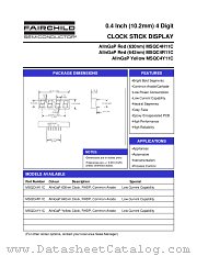 MSQC4Y11C datasheet pdf Fairchild Semiconductor
