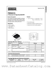 FDS9431A_NL datasheet pdf Fairchild Semiconductor