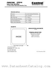 CPD16 datasheet pdf Central Semiconductor
