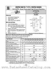 HERA1606G datasheet pdf Taiwan Semiconductor