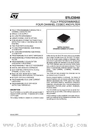 STLC5048TR datasheet pdf ST Microelectronics