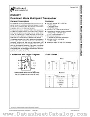 DS36277TM datasheet pdf National Semiconductor