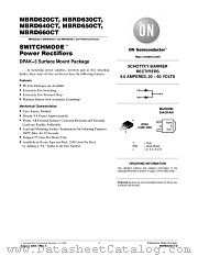 MBRD650CTT4 datasheet pdf ON Semiconductor