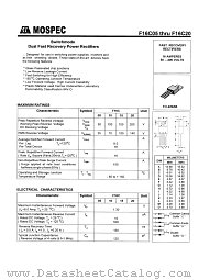 F20C10 datasheet pdf MOSPEC Semiconductor