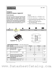 FDC6321C_NL datasheet pdf Fairchild Semiconductor