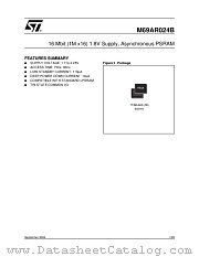 M69AR024BL70ZB8 datasheet pdf ST Microelectronics