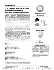 CS5253B-8 datasheet pdf ON Semiconductor