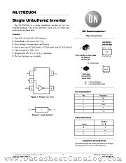 NL17SZU04 datasheet pdf ON Semiconductor