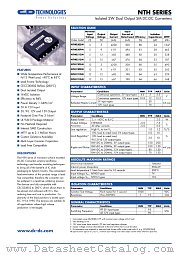 NTH1209M-R datasheet pdf C&D Technologies