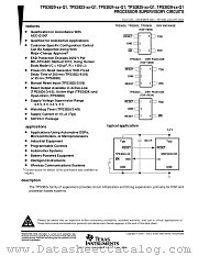TPS3825 datasheet pdf Texas Instruments