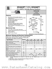SR4030PT datasheet pdf Taiwan Semiconductor
