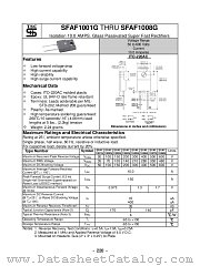 SFAF1006G datasheet pdf Taiwan Semiconductor
