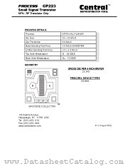 CP223 datasheet pdf Central Semiconductor