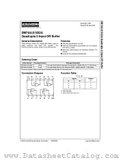 DM74ALS1032AMX datasheet pdf Fairchild Semiconductor