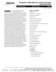 EL7531 datasheet pdf Intersil