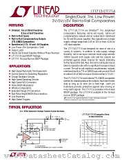 LT1714 datasheet pdf Linear Technology