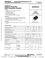 MHW9247 datasheet pdf Freescale (Motorola)