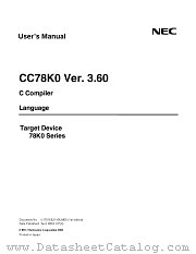 US3P17CC78K0 datasheet pdf NEC