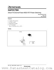 HAT2173H datasheet pdf Renesas