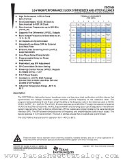 CDC7005GVAT datasheet pdf Texas Instruments