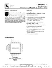 ICS87951I-147 datasheet pdf Texas Instruments