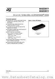 M48Z2M1Y-70PL1 datasheet pdf ST Microelectronics