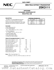 2SK3111-Z datasheet pdf NEC