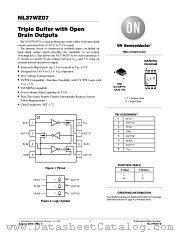 NL37WZ07US datasheet pdf ON Semiconductor