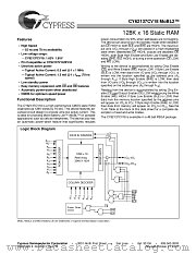 CY62137CV18LL-55BAI datasheet pdf Cypress