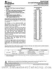 SN74ALVCH16820DL datasheet pdf Texas Instruments