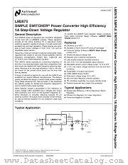 LM2675-5.0EVAL datasheet pdf National Semiconductor