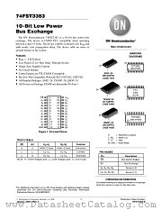 74FST3383DWR2 datasheet pdf ON Semiconductor
